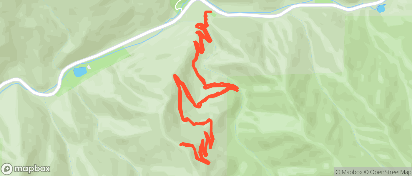 Map for Thayne Canyon
