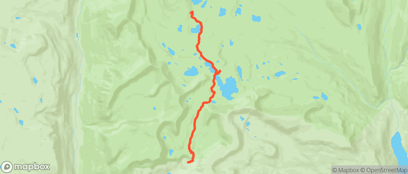 Map for Grandaddy Trails - Day 1