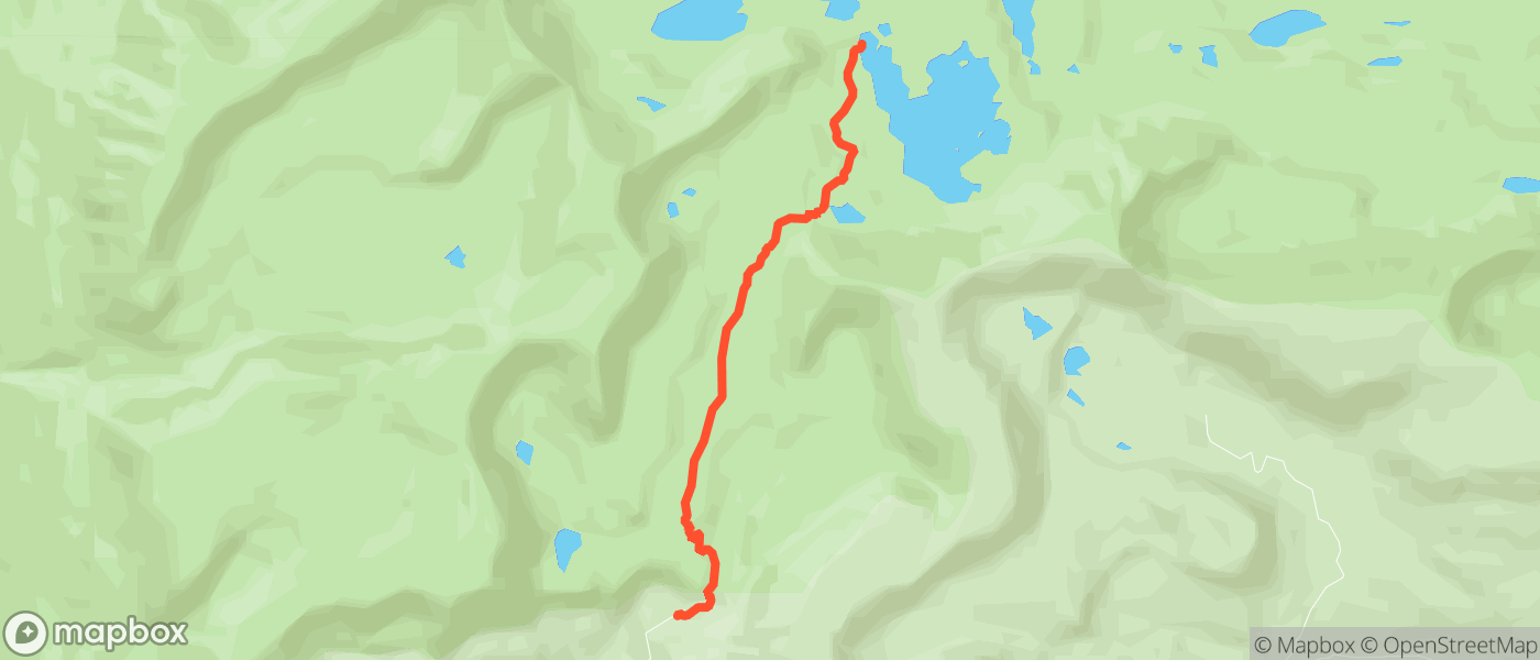 Map for Grandaddy Trails - Day 2
